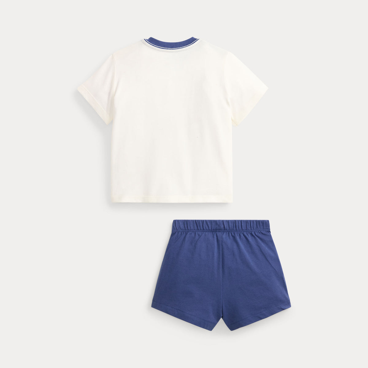 Ralph Lauren Baby Boys Teddy T-Shirt and Short Set | Casa Childrenswear
