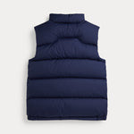 Boys Navy Down Gilet