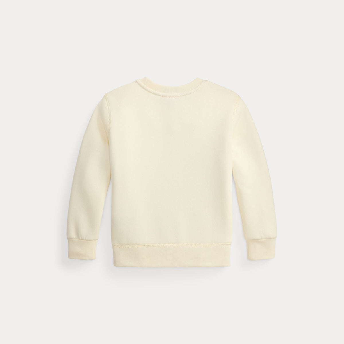 Boys Cream Bear Knit Sweatshirt