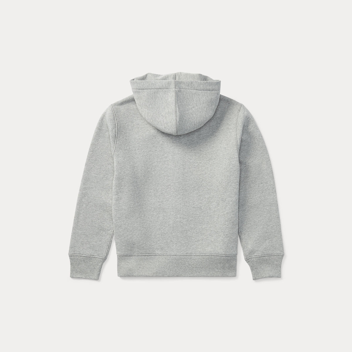 Boys Grey Full Zip Hoodie