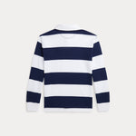 Ralph Lauren Boys Striped Rugby Shirt - detail view