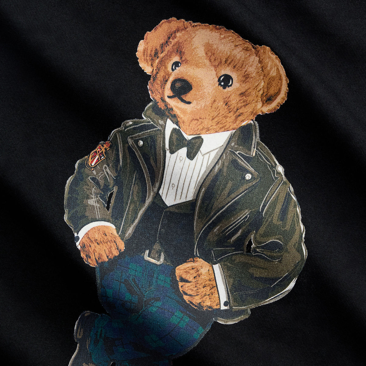 Boys Black Bear T-Shirt