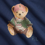 Baby Boys Polo Bear Fleece Coverall