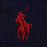 Ralph Lauren Boys Navy Half-Zip Pullover - detail view