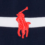Ralph Lauren Baby Boys Striped Rugby Babygrow - lifestyle view