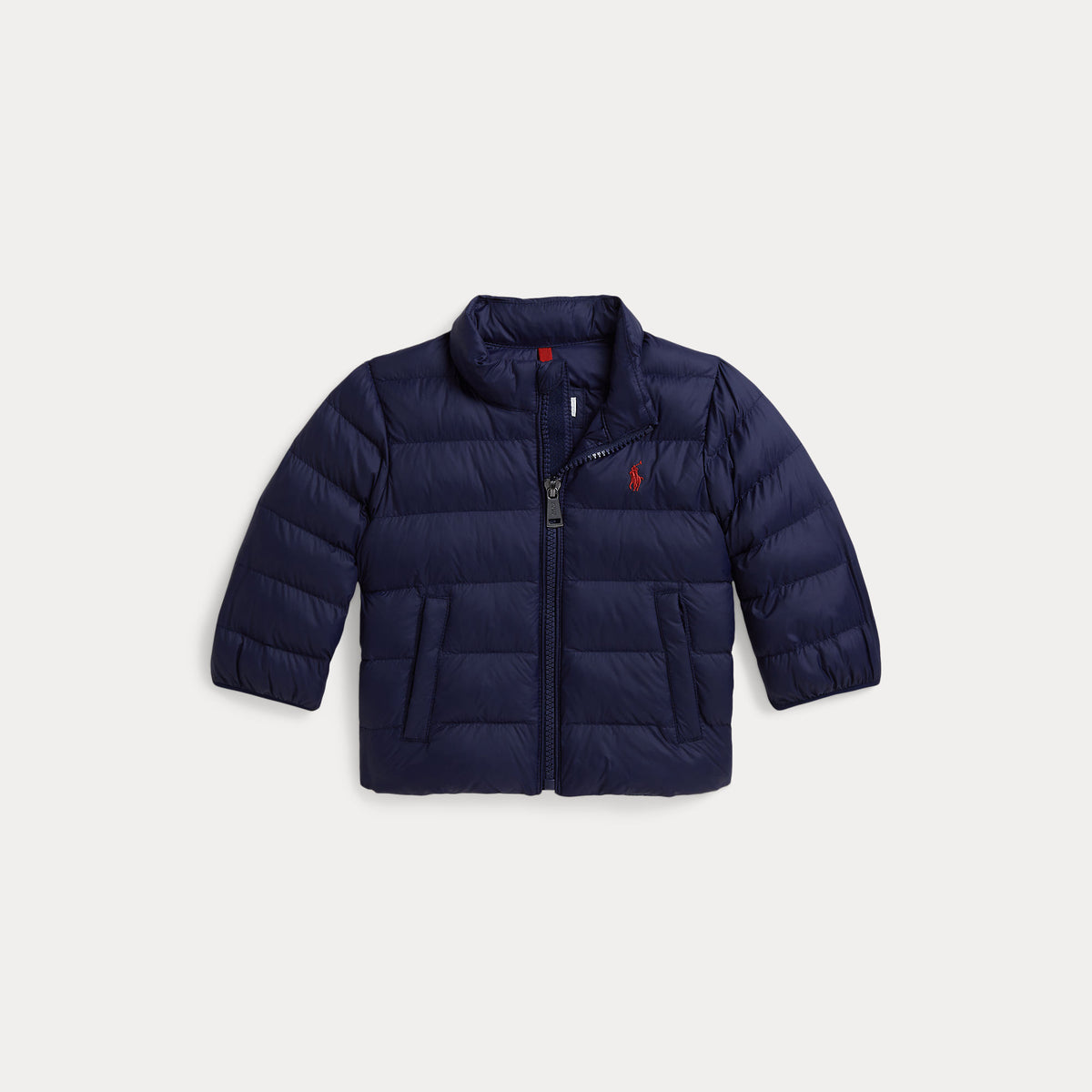 Infant Boys Navy Woven Bomber Jacket
