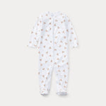 Baby Girls All Over Bear Babygrow