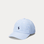 Ralph Lauren Boys Seersucker Baseball Hat | Casa Childrenswear