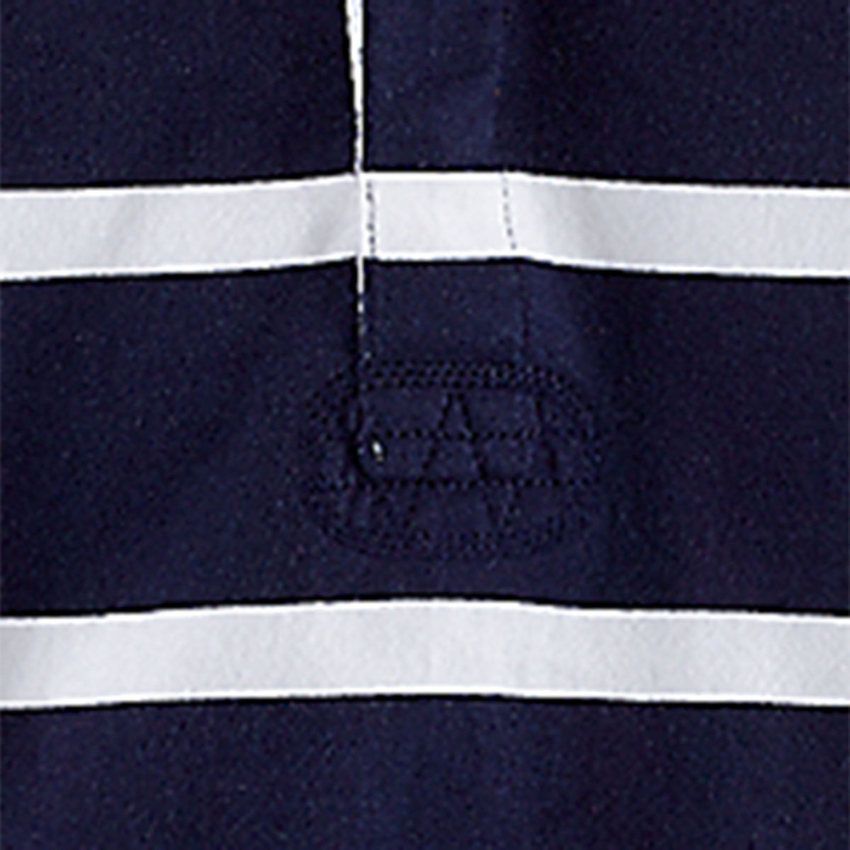 Ralph Lauren Baby Boys Striped Rugby Babygrow - detail view