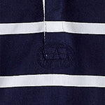 Ralph Lauren Baby Boys Striped Rugby Babygrow - detail view