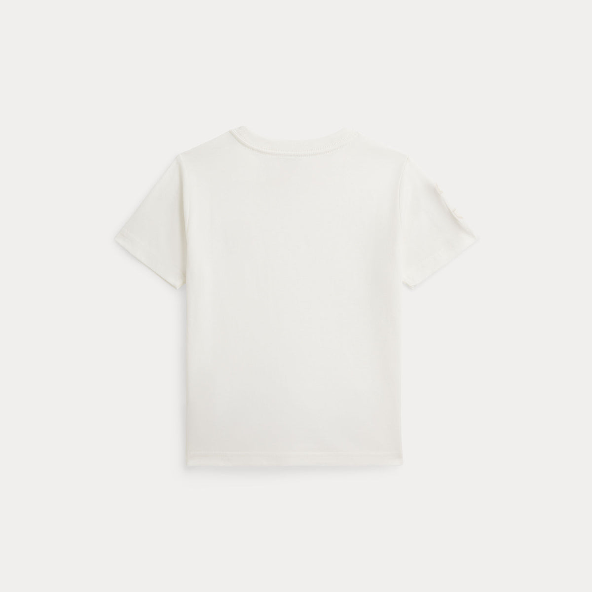 Ralph Lauren Boys Ivory Cotton Big Pony Logo T-Shirt | Casa Childrenswear