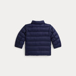 Ralph Lauren Infant Boys Navy Woven Bomber Jacket - back view