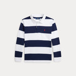Ralph Lauren Boys Striped Rugby Shirt - front view
