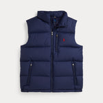 Boys Navy Down Gilet