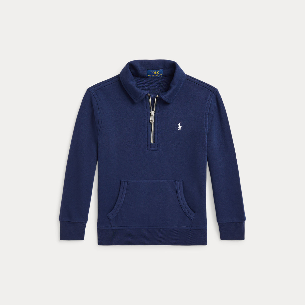 Ralph Lauren Boys Jersey Quarter Zip Jumper | Casa Childrenswear