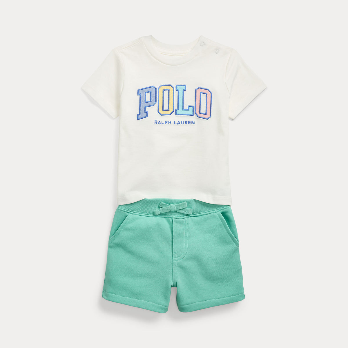 T-Shirt & Short Set Polo Logo