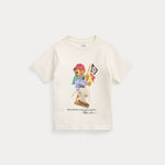 Ralph Lauren Boys Bear Print Crew T-Shirt | Casa Childrenswear