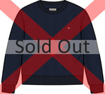 Infant Boys Navy Cable Knit