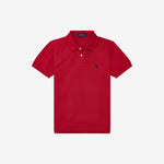 Boys Red Iconic Polo Shirt