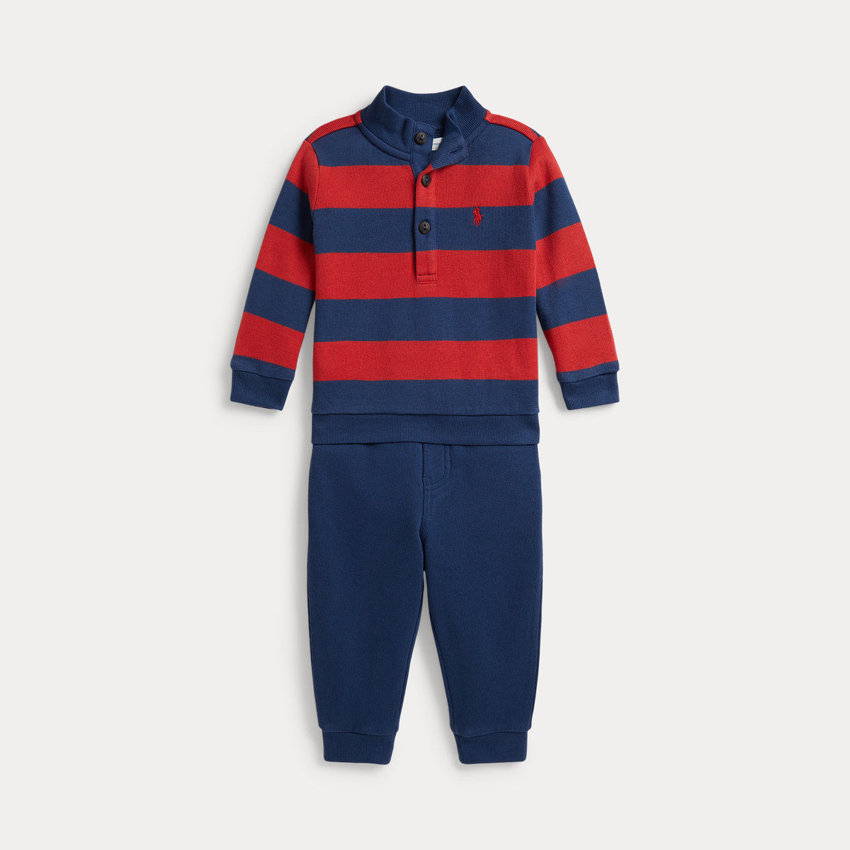 Infant Boys Striped Jumper Set