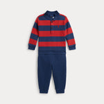 Infant Boys Striped Jumper Set