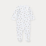 Ralph Lauren Baby Boys All Over Bear Babygrow | Casa Childrenswear