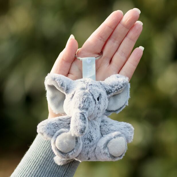Wrendale Designs Elephant Plush Keyring | Casa Childrenswear