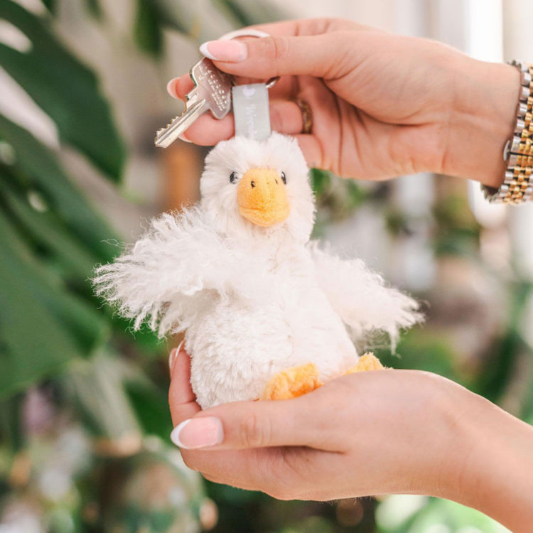 Goose Plush Keyring