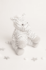 Zizi The Zebra Grey & White Soft Plush Toy